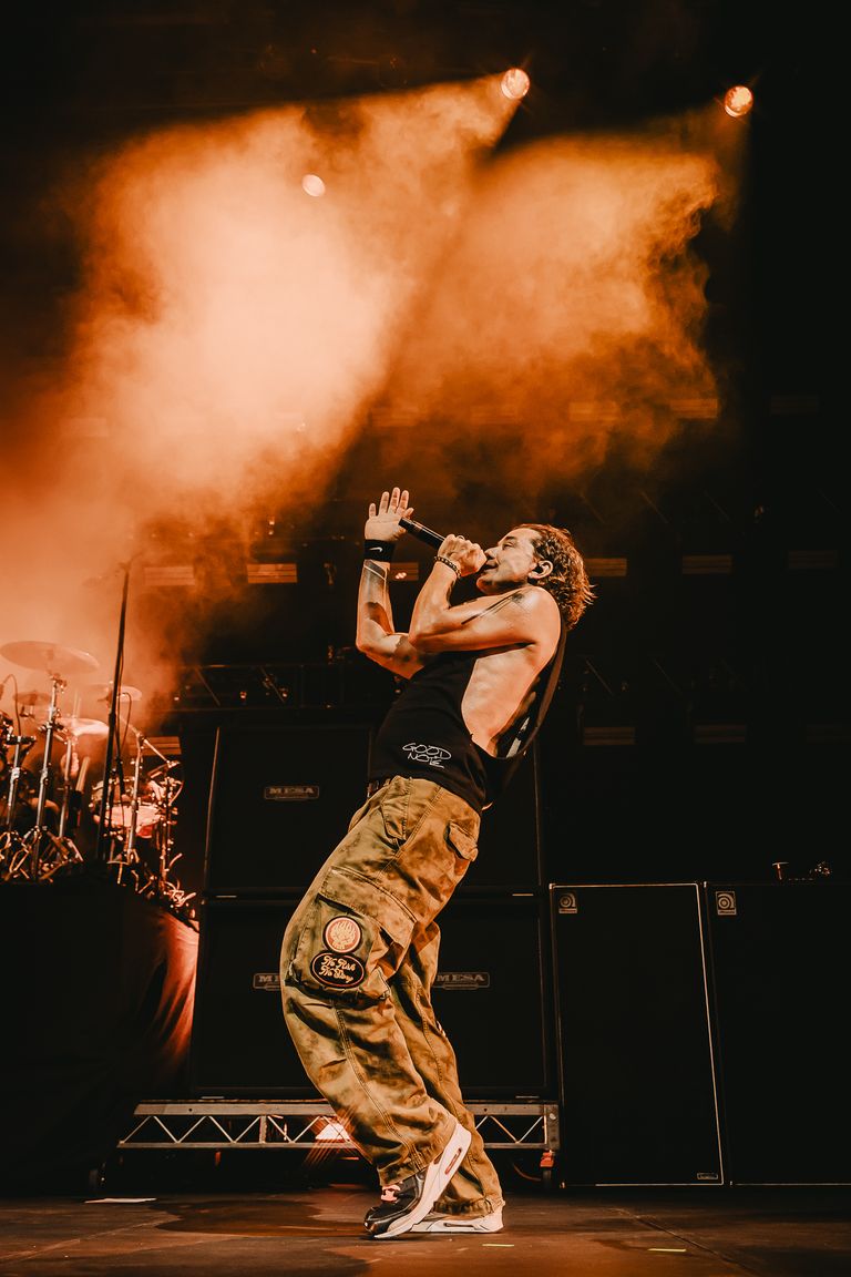 Bush performing live at AEC Theatre in Adelaide